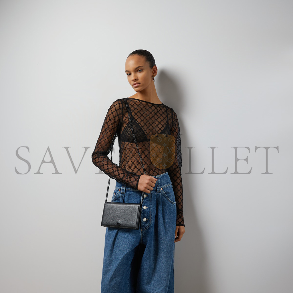 G*u*i gg marmont chain wallet 497985 (20*12.5*4cm)